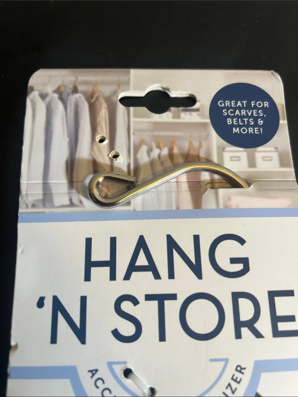 Evriholder Hang 'n Store Accessory Organizer Hold 10 Garments